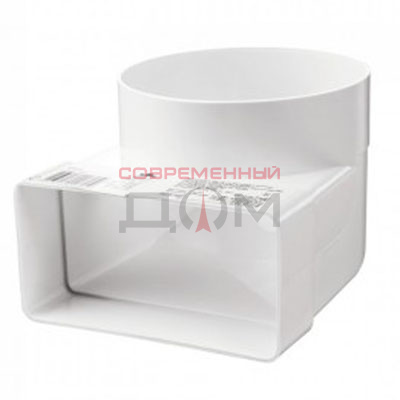 Соединительное колено плоских-круглых каналов ZERNBERG 823 P 